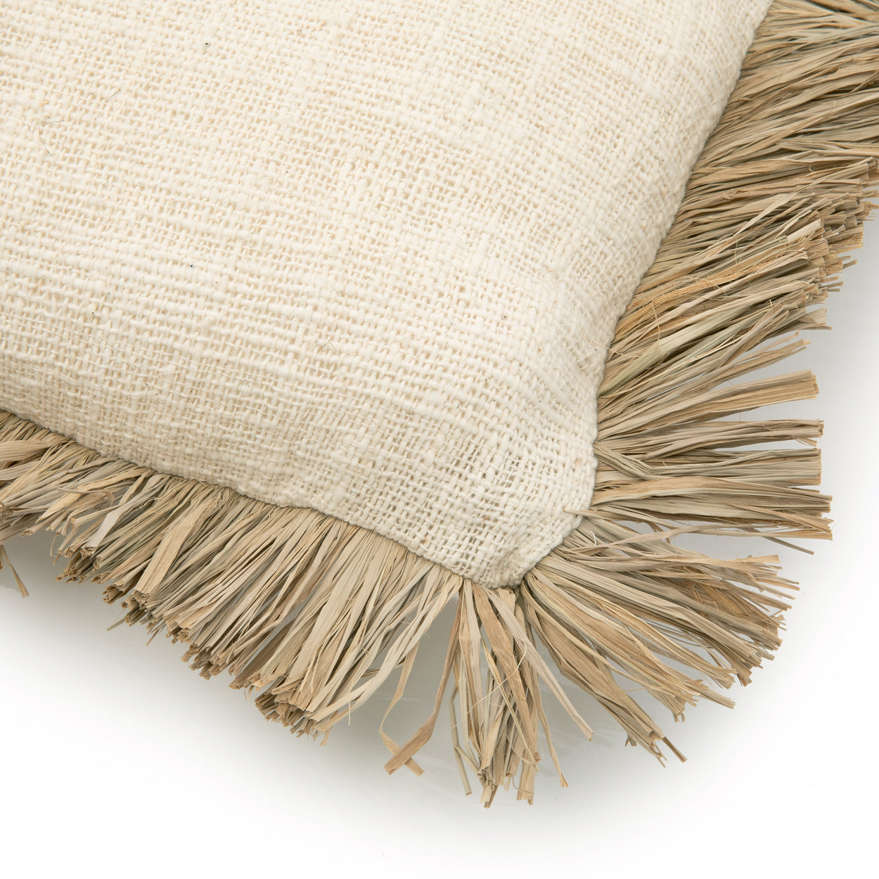 Bazar Bizar De Saint Tropez Kussenhoes - Naturel Wit - 30x50