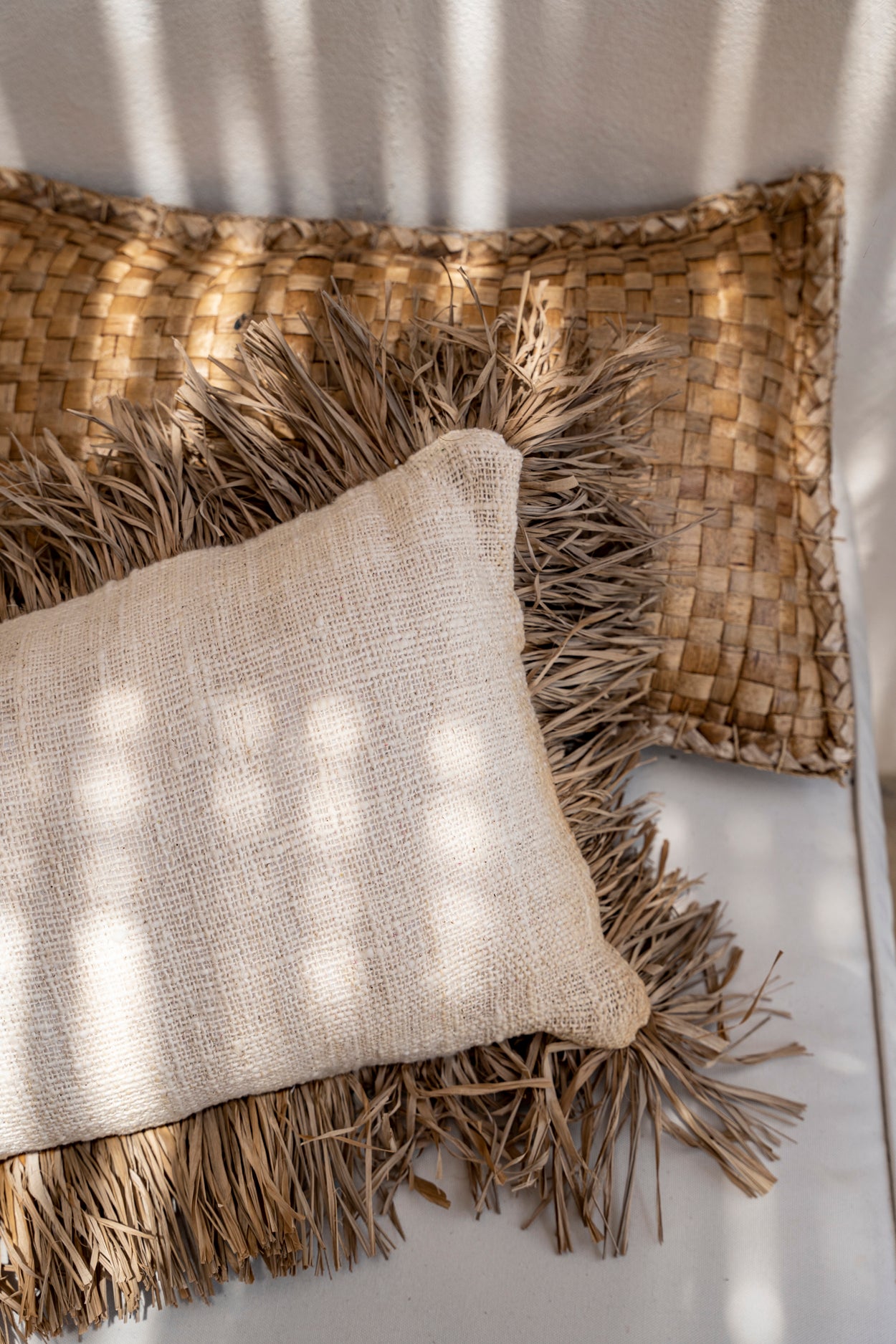 Bazar Bizar De Saint Tropez Kussenhoes - Naturel Wit - 30x50