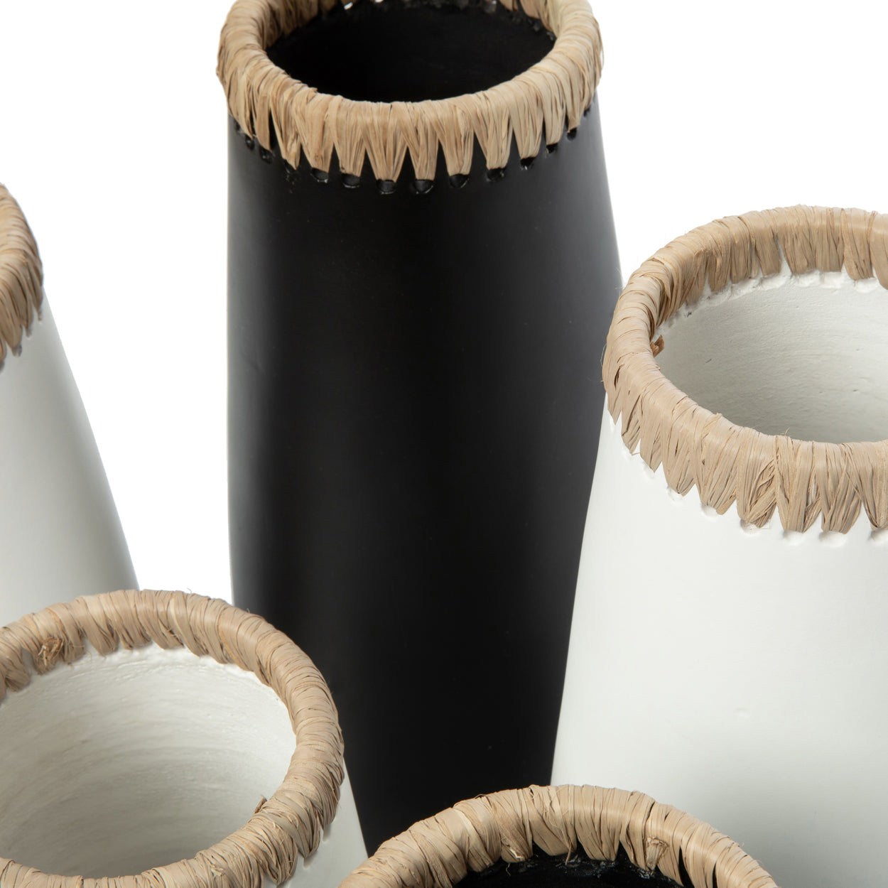 Bazar Bizar De Sneaky Vaas - Wit Naturel - S