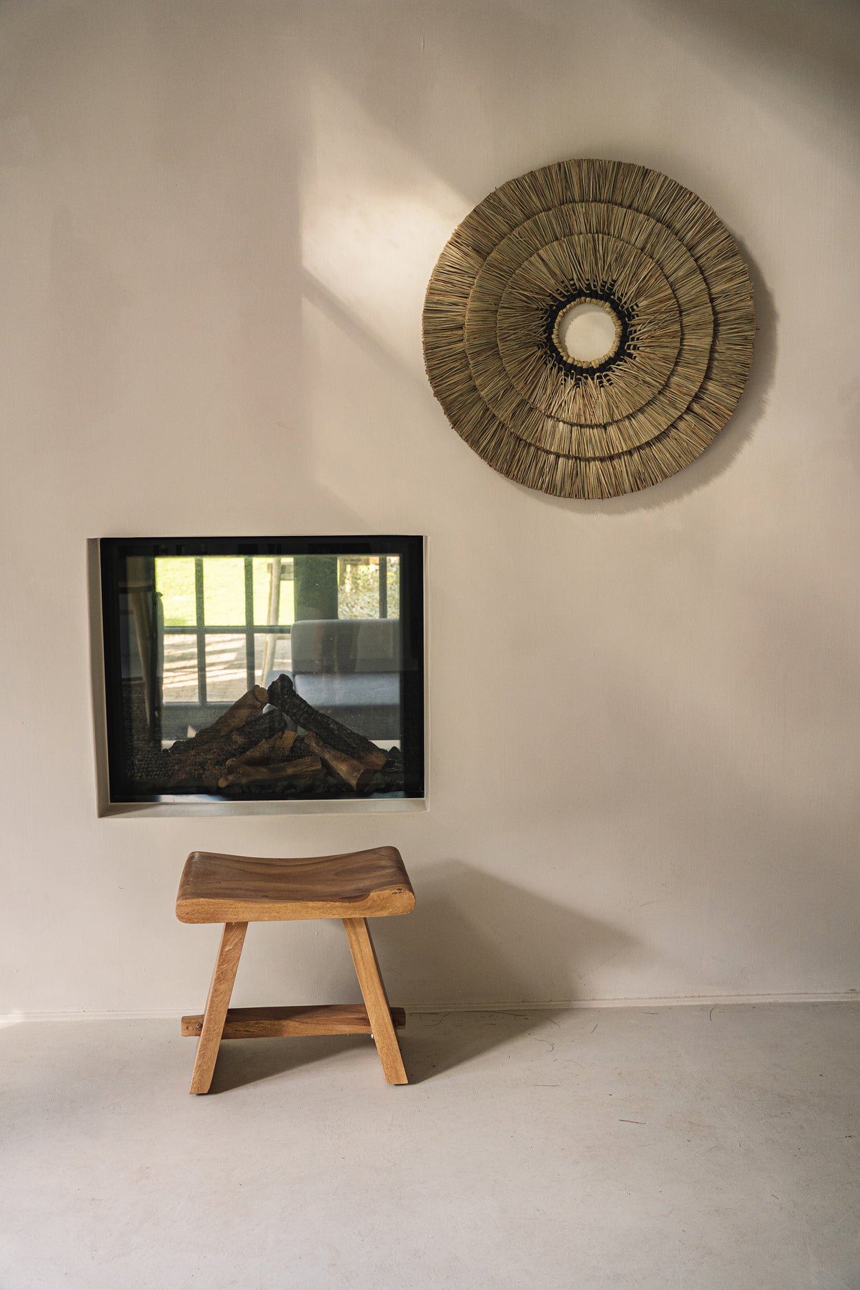 Bazar Bizar De Mengdong Muur Deco - Naturel Zwart