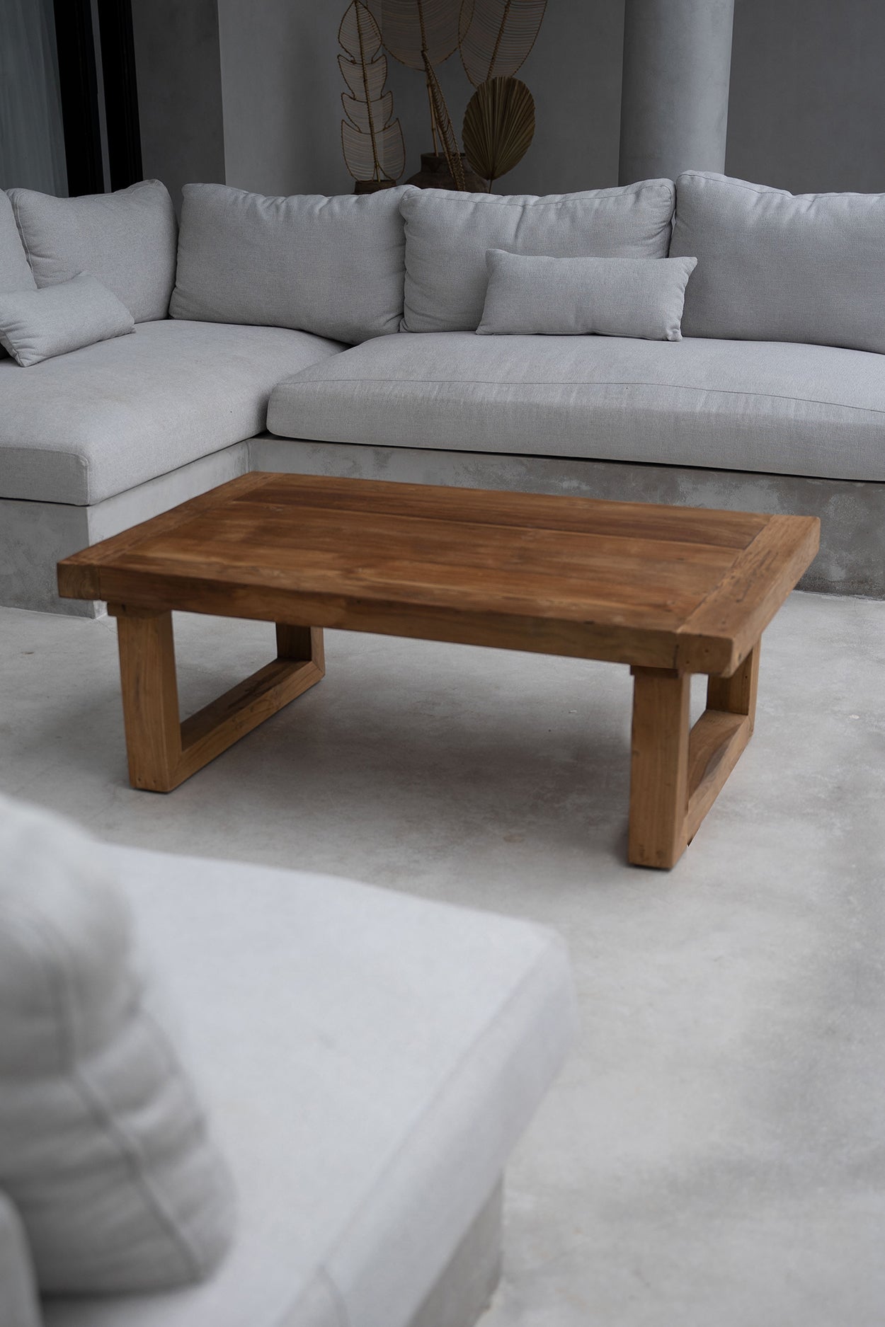 Bazar Bizar De Reclaimed Teak Salontafel - Naturel