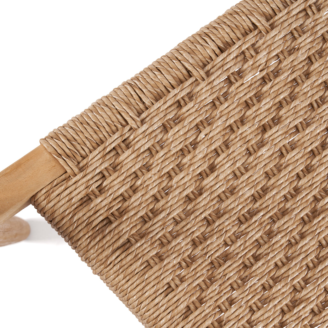 Bazar Bizar - De Amaya Eetkamerstoel -Naturel - Outdoor