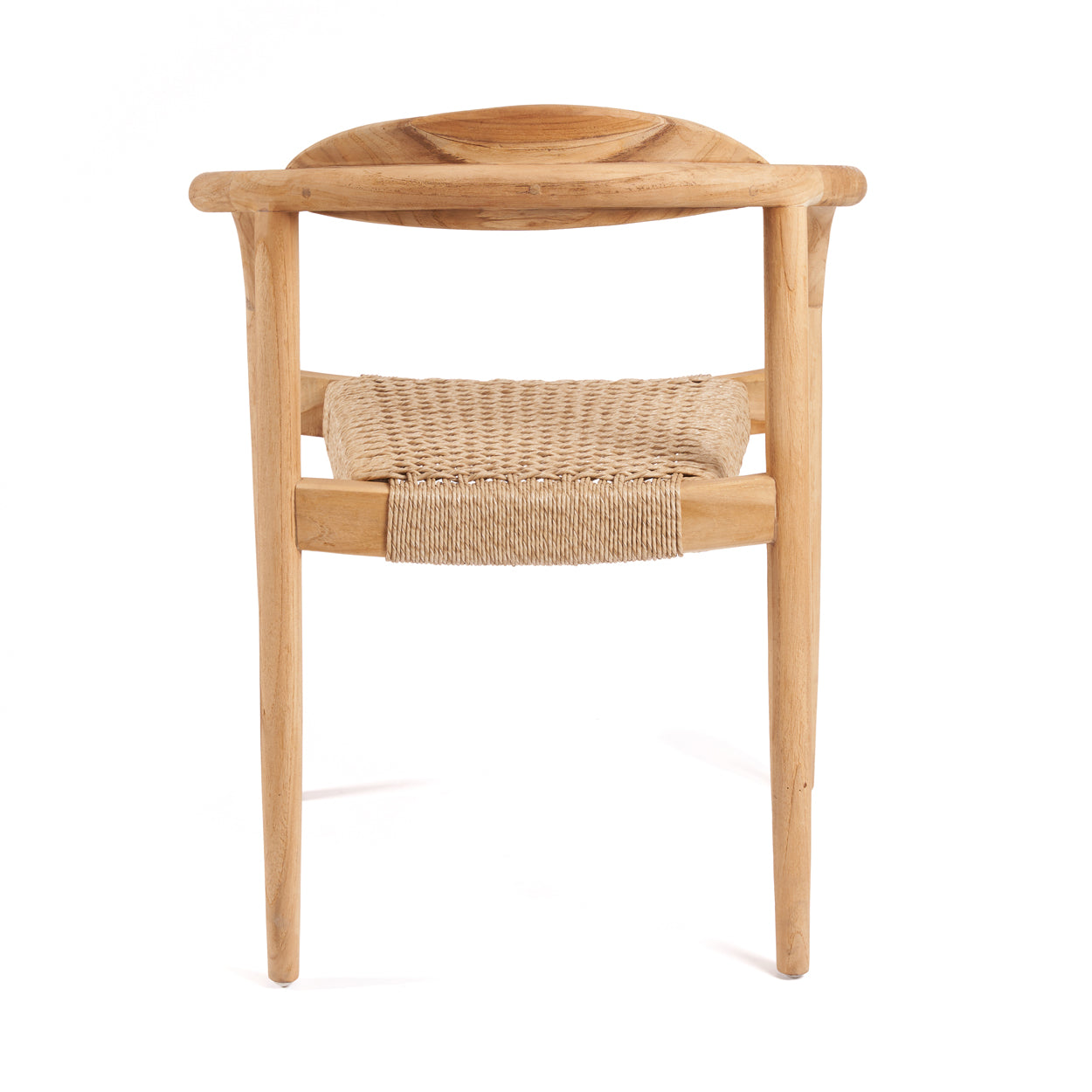Bazar Bizar - De Amaya Eetkamerstoel -Naturel - Outdoor