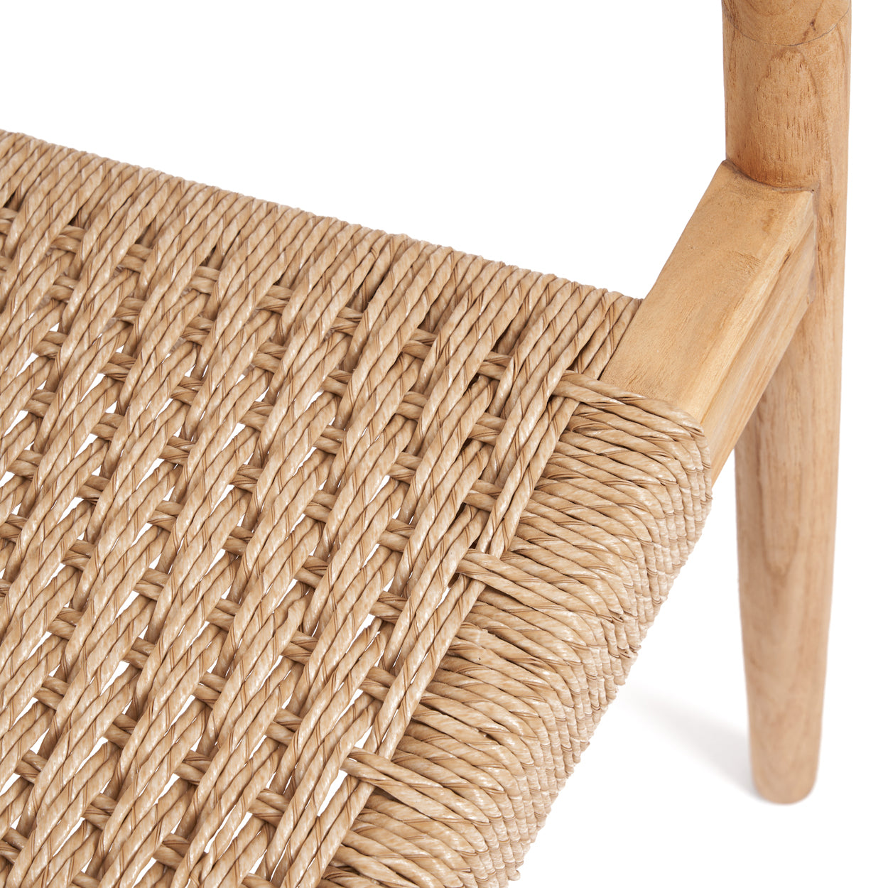 Bazar Bizar - De Amaya Eetkamerstoel -Naturel - Outdoor