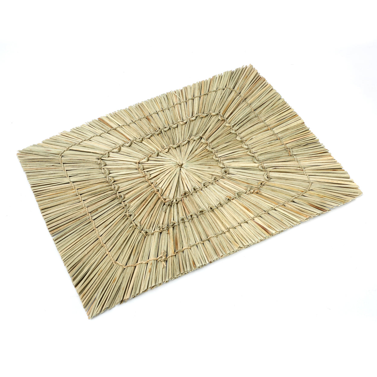 Bazar Bizar - De Alang Alang Placemat - Rechthoekig - Naturel
