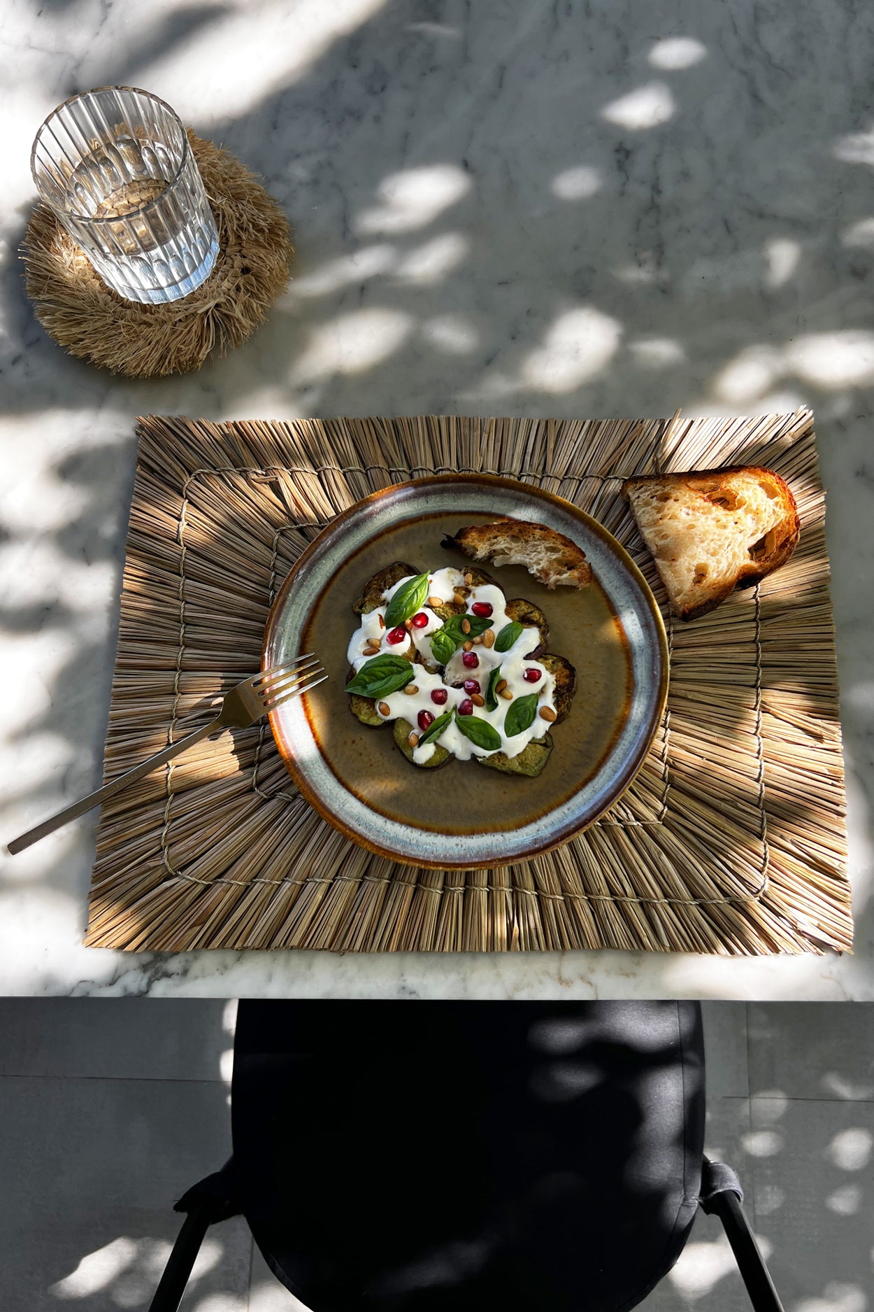 Bazar Bizar - De Alang Alang Placemat - Rechthoekig - Naturel