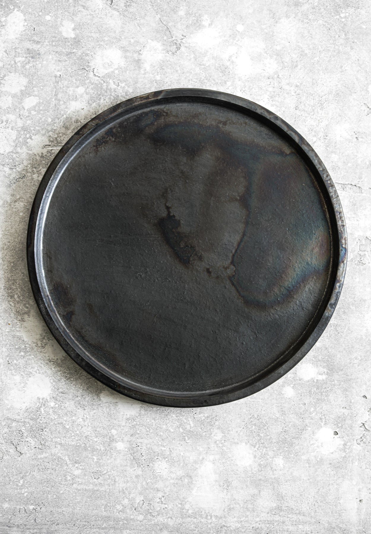 Bazar Bizar Het Terracotta Burned Bord - Zwart - S
