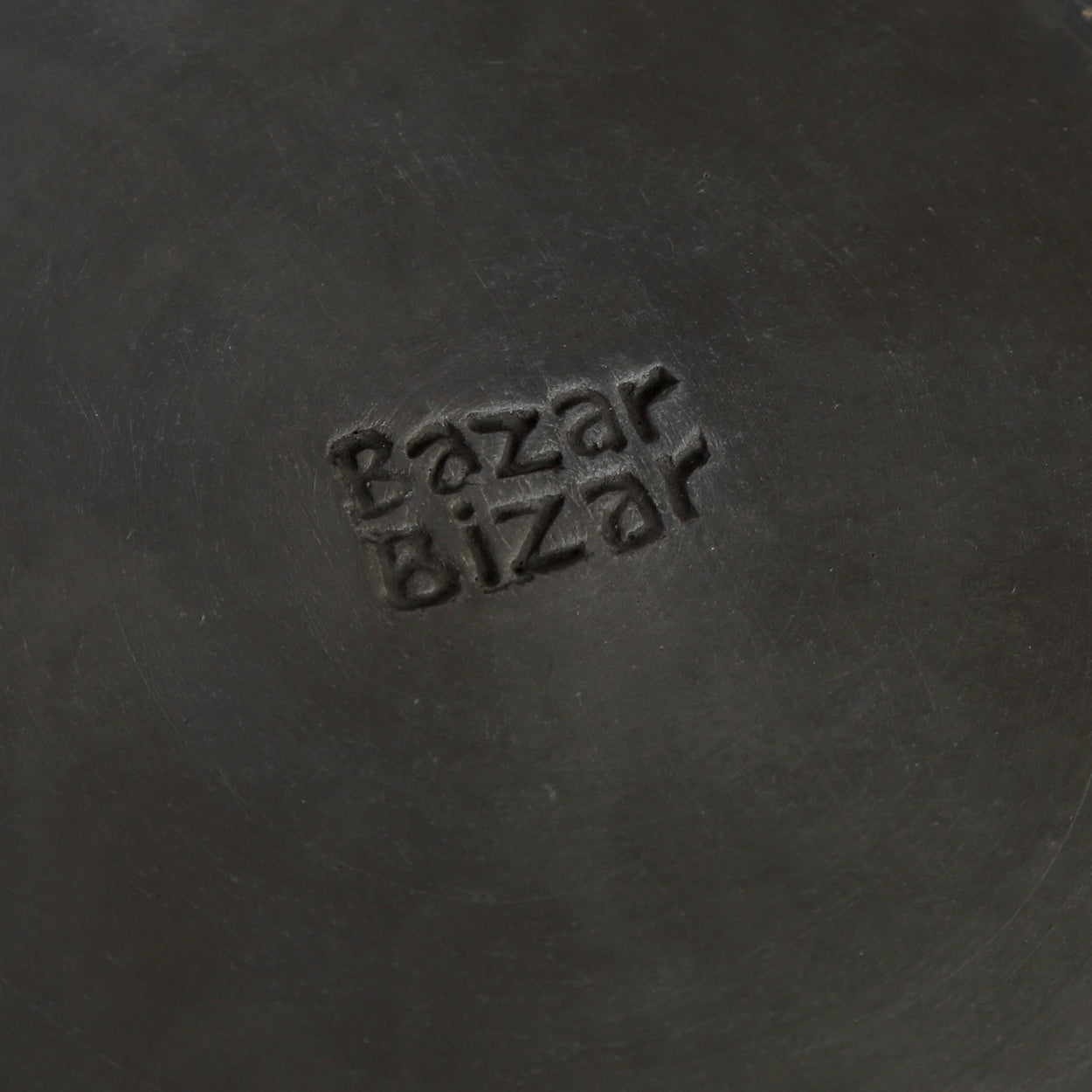 Bazar Bizar Het Burned Classic Bord - Zwart - L