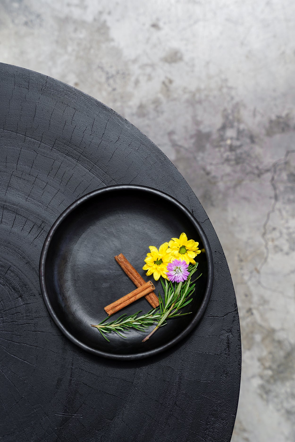 Bazar Bizar Het Burned Classic Bord - Zwart - S