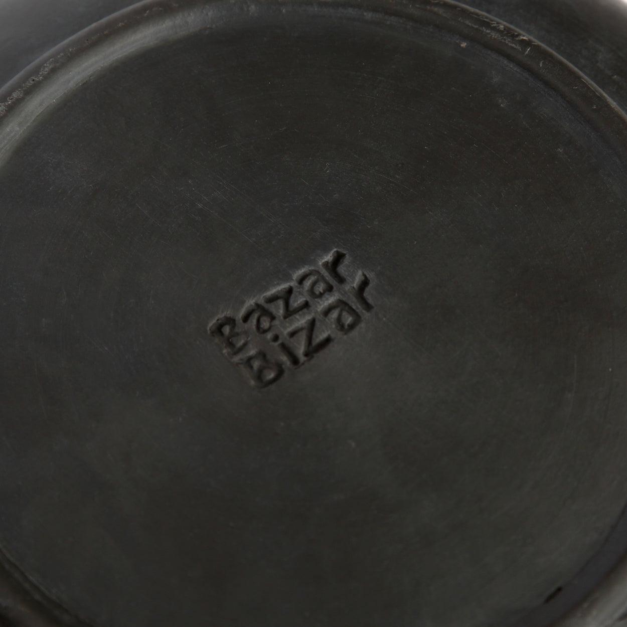 Bazar Bizar Het Burned Diep Bord - Zwart - M