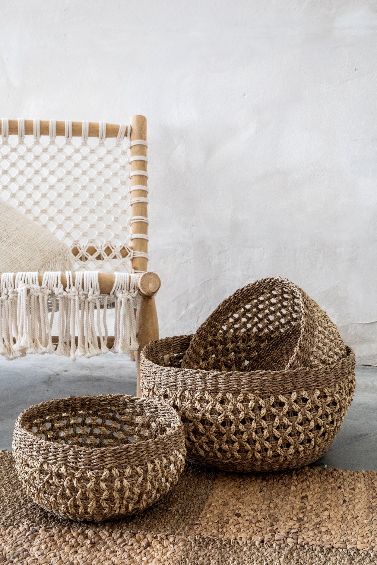 Bazar Bizar Het Paddle Field Tapijt - Naturel - 280x175