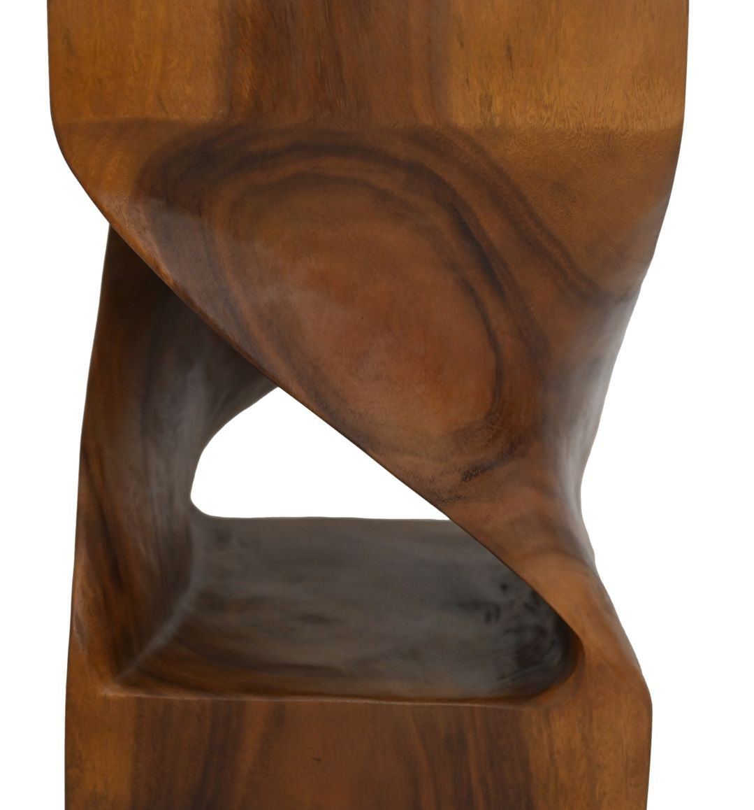 HSM Collection-Vierkante Bijzettafel-30x30x42-Bruin-Munggur