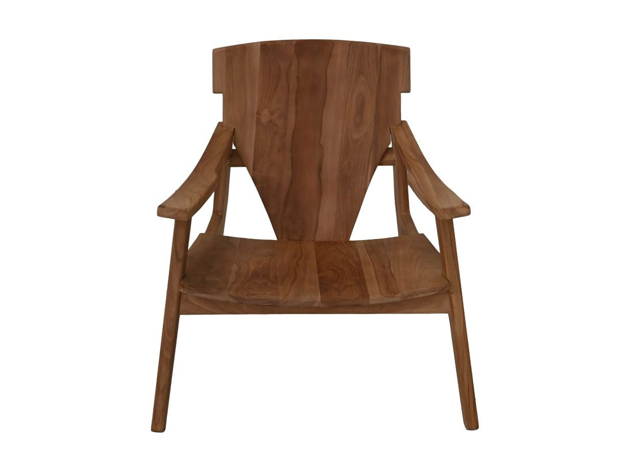 HSM Collection-Tuin Loungestoel Lana-65x84x77-Naturel-Teak