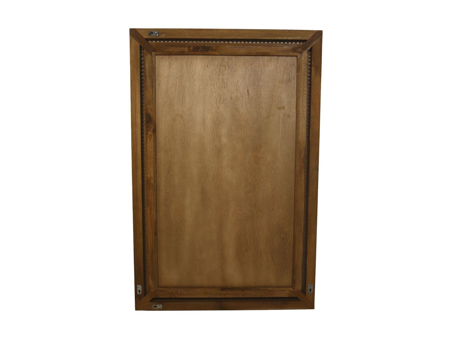 HSM Collection-Rechthoekige Spiegel-120x3x80-Naturel-Rotan/Teak