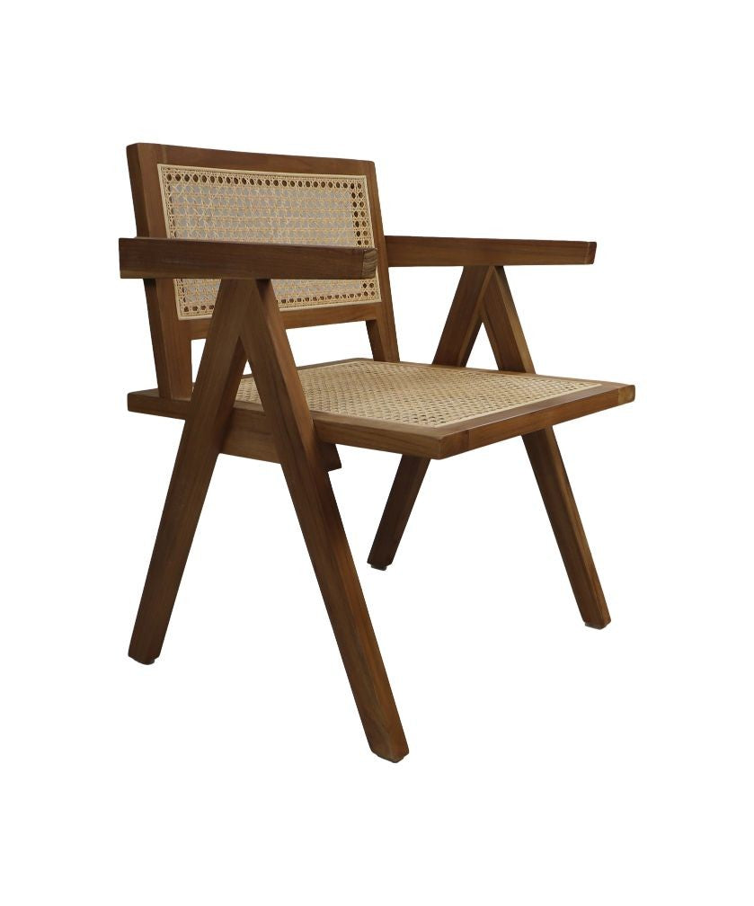 HSM Collection-Fauteuil Accent-58x60x79-Naturel-Teak