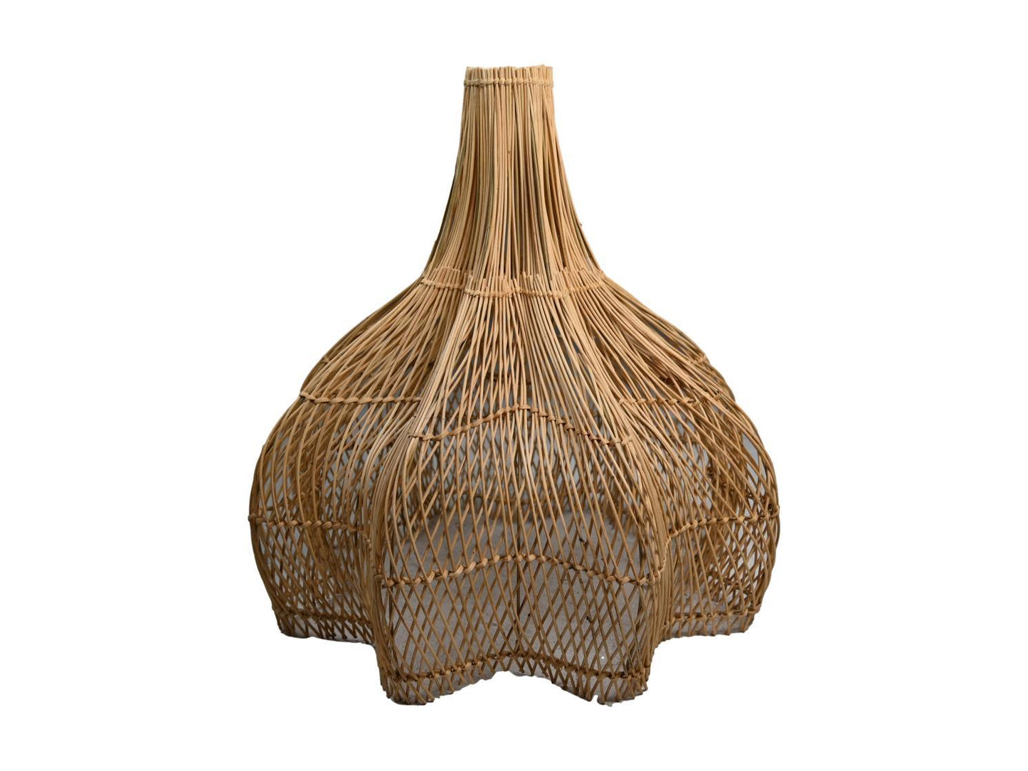 HSM Collection-Hanglamp Star-65x65x65-Naturel-Rotan