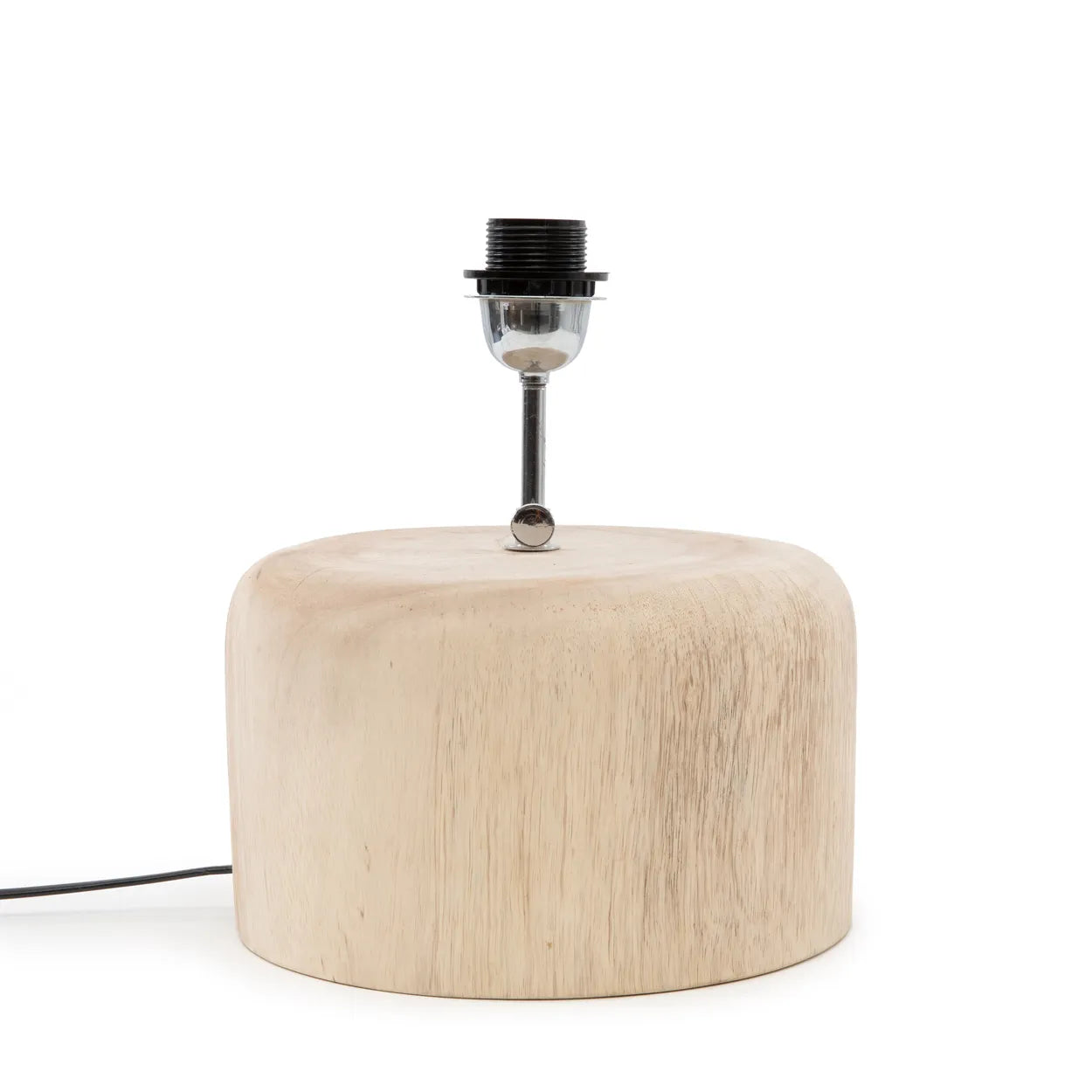 Bazar Bizar De Teak Wood Tafellamp Voet - Naturel
