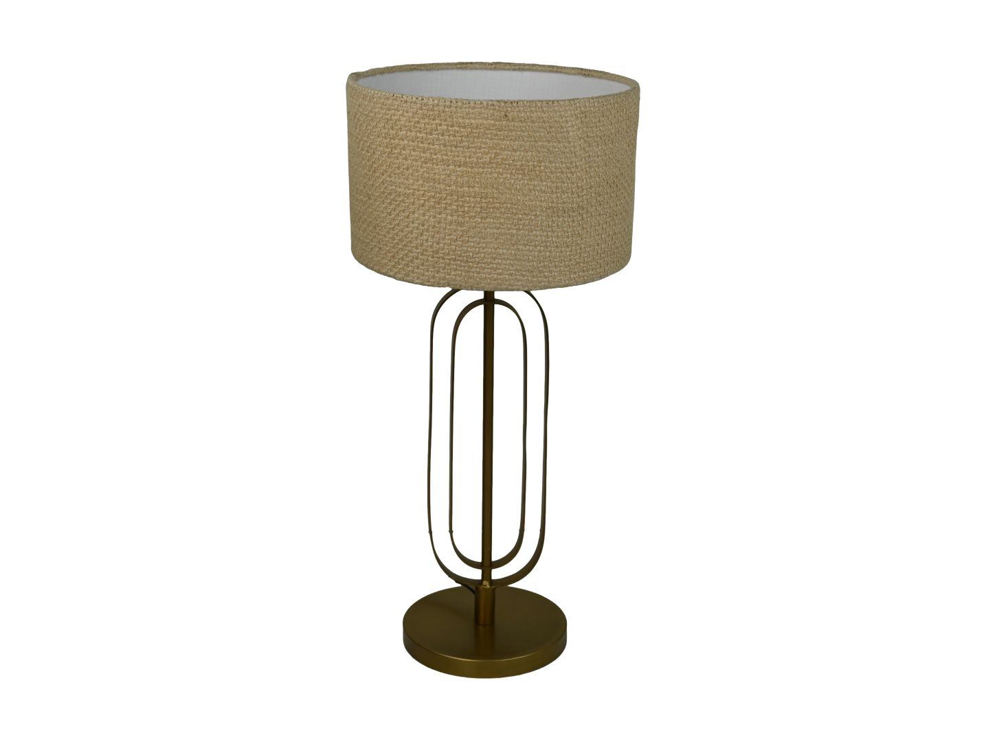 HSM Collection-Ronde Lampenkap-ø32x20-Creme-Jute