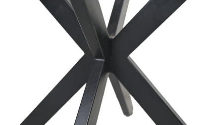 HSM Collection-SalonTafelonderstel Spider-55x55x40-Zwart-Metaal