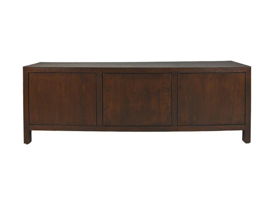 HSM Collection-Dressoir 3 Deur-150x42x85-Bruin-Teak Fineer