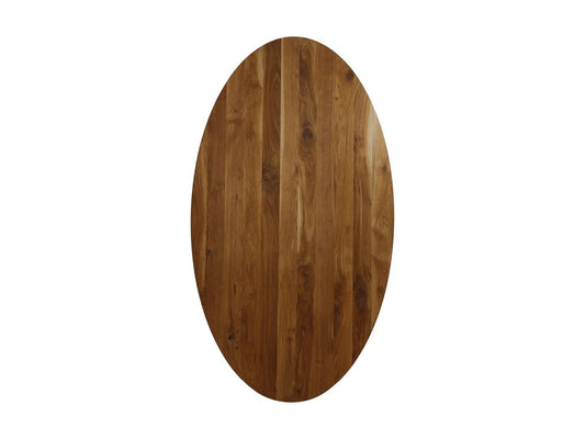 HSM Collection-Ovaal Tafelblad-220x110x4-Naturel-Eiken