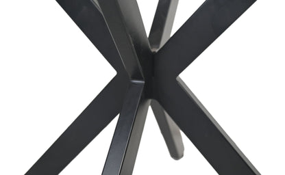 HSM Collection-SalonTafelonderstel Spider-55x55x48-Zwart-Metaal