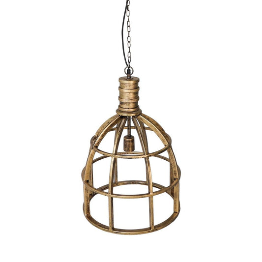 HSM Collection-Hanglamp-ø40x50-Goud-Metaal