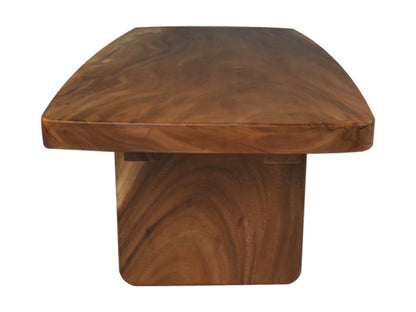 HSM Collection-Rechthoekige Salontafel-130*70*43-Bruin-Munggur