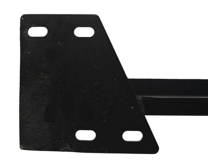 HSM Collection-Tafelpoot Model U S/2-80x10x72 (100x50mm)-Zwart-Metaal