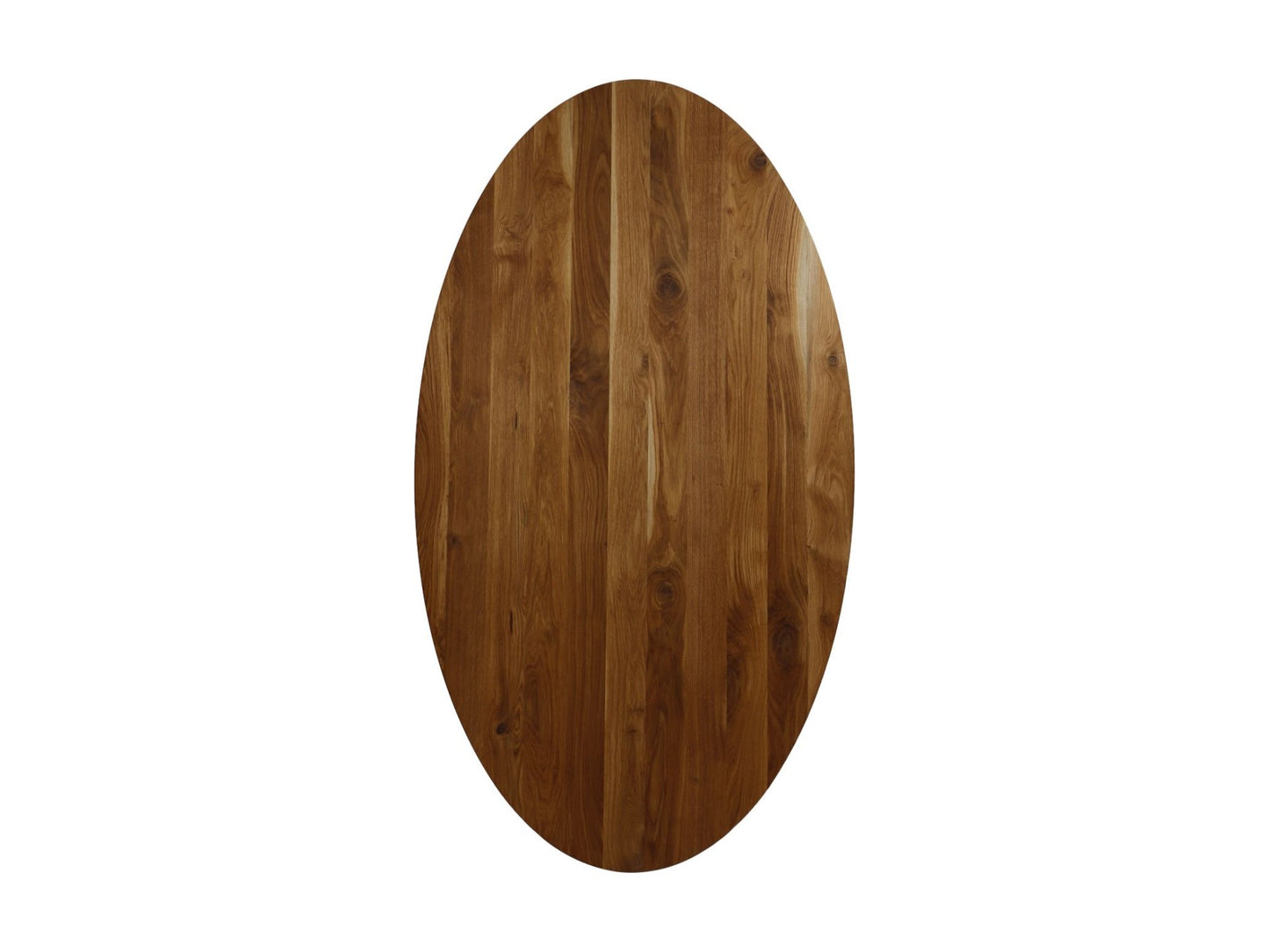 HSM Collection-Ovaal Tafelblad-220x110x4-Naturel-Eiken