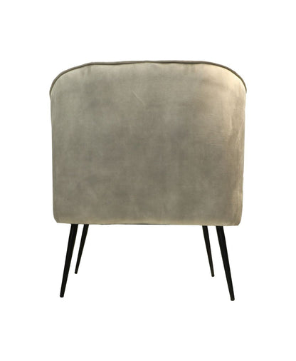 HSM Collection-Fauteuil Chester-72x71x80-Wit/Zwart-Stof/Metaal
