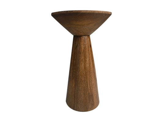 HSM Collection-Ronde Bijzettafel-25x42-Naturel-Mango