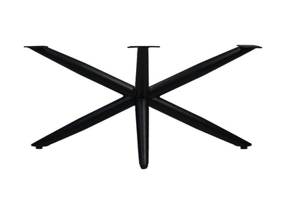 HSM Collection-SalonTafelonderstel Spider Oakland-90x50x40 (50x50mm)-Zwart-Metaal