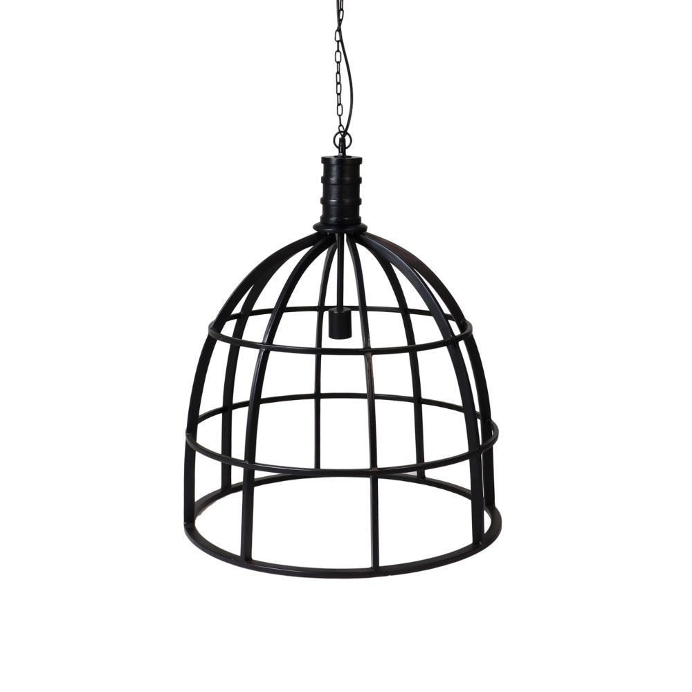 HSM Collection-Hanglamp-60x60x75-Zwart-Metaal
