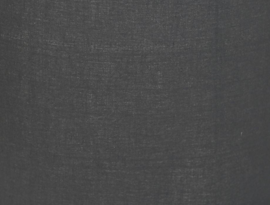 HSM Collection-Ronde Lampenkap-ø42x28-Zwart-Katoen
