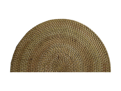 HSM Collection-Ronde Placemat set -40x40x2-Naturel-Rotan