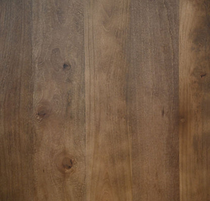 HSM Collection-Danish Eettafel-220x110x76-Naturel/Zwart-Mango/Metaal