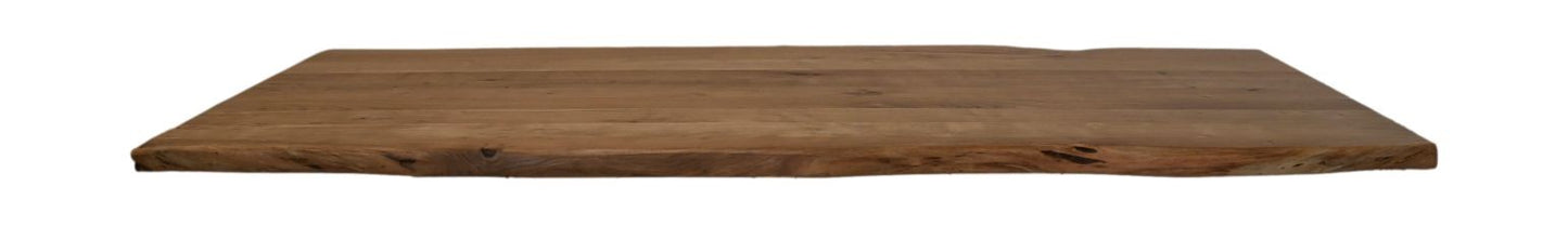 HSM Collection-Rechthoekig Tafelblad Soho Luxe-220x100x4-Naturel-Acacia