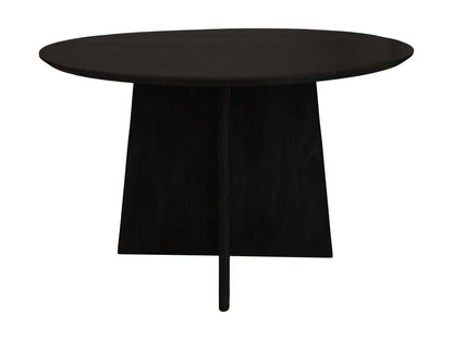 HSM Collection-Ronde Eettafel Kruispoot-ø140x77-Zwart-Mango