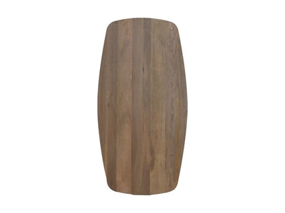 HSM Collection-Danish Eettafel-200x100x76-Naturel/Zwart-Mango/Metaal