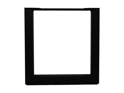 HSM Collection-Tafelpoot Model U S/2-70x10x72 ( 75x75 mm )-Zwart-Metaal