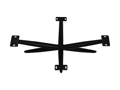 HSM Collection-SalonTafelonderstel Spider Oakland-90x50x40 (50x50mm)-Zwart-Metaal