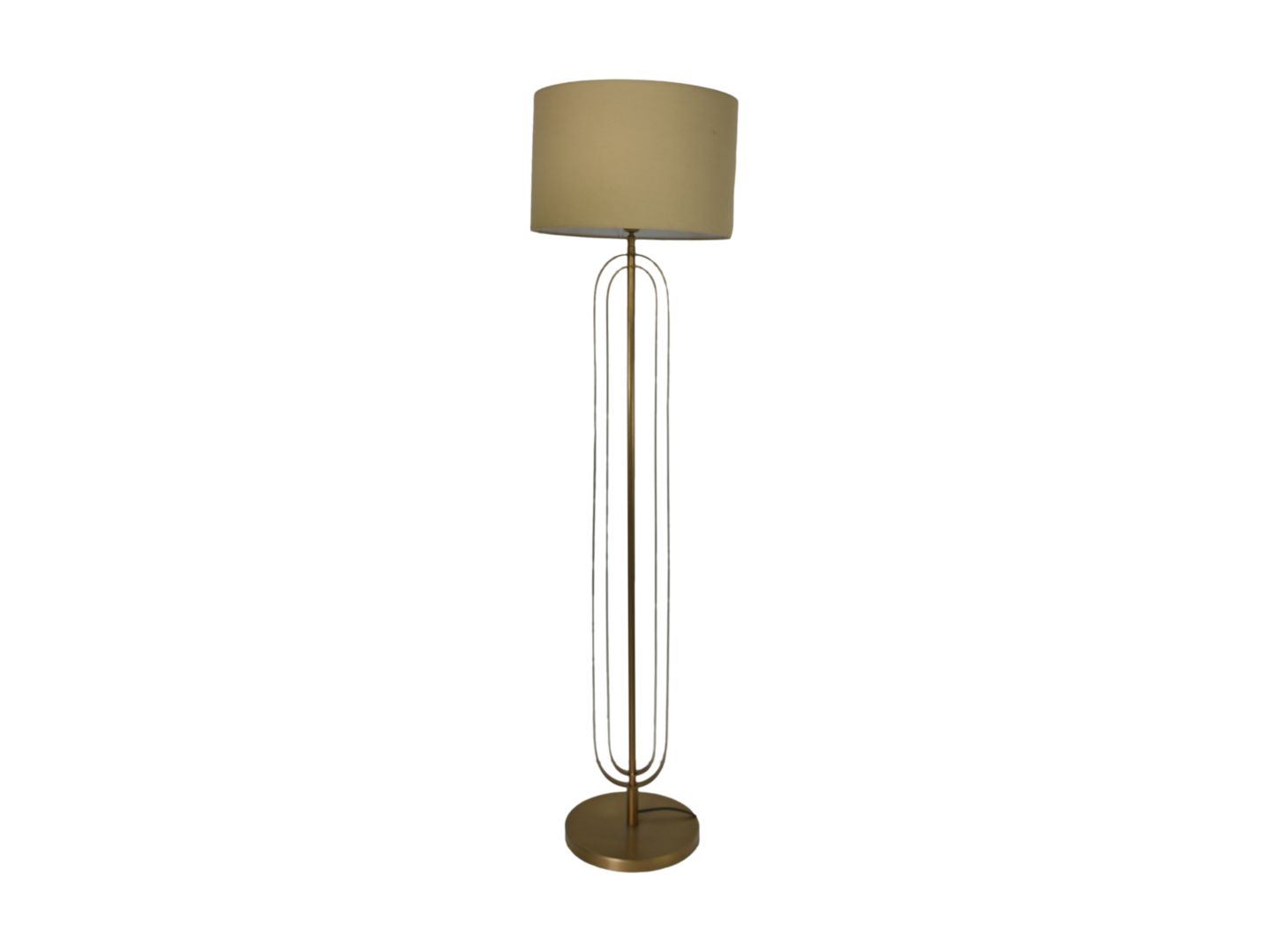 HSM Collection-Ronde Lampenkap-ø42x28-Beige-Katoen