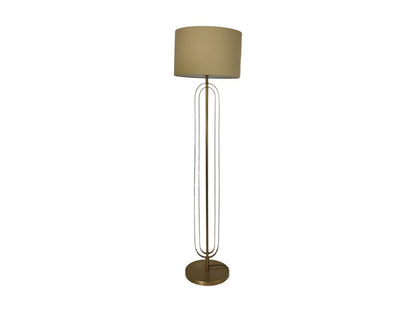 HSM Collection-Ronde Lampenkap-ø42x28-Beige-Katoen