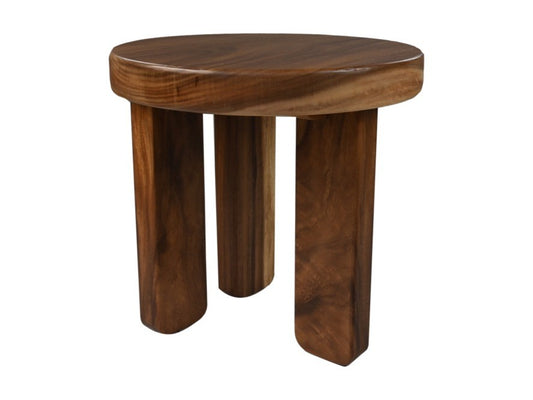 HSM Collection-Ronde Salontafel-Ø50*50-Bruin-Munggur