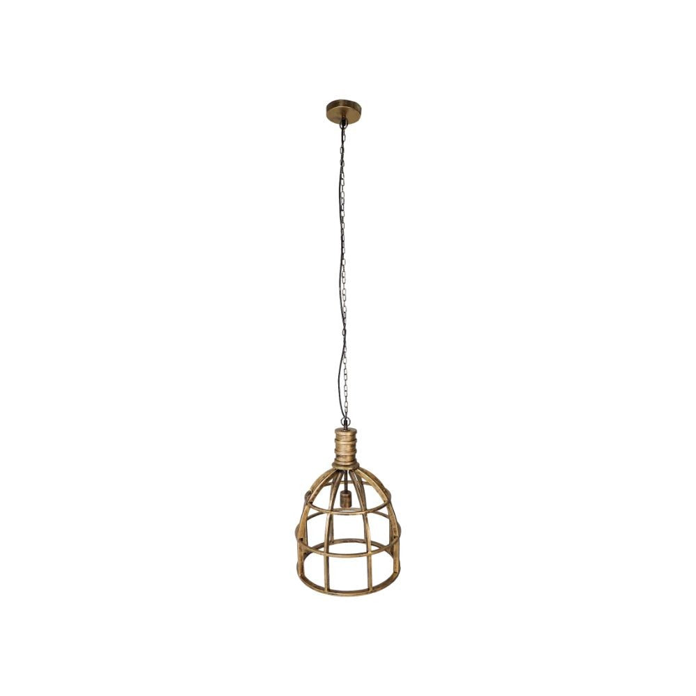 HSM Collection-Hanglamp-ø40x50-Goud-Metaal