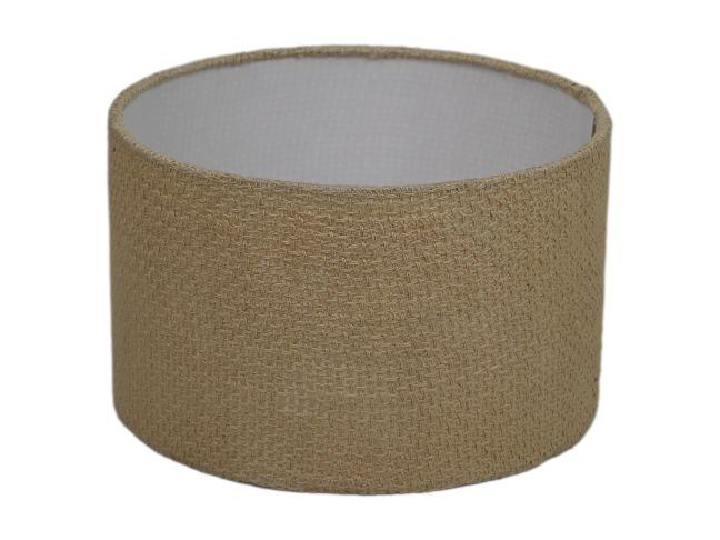 HSM Collection-Ronde Lampenkap-ø32x20-Creme-Jute