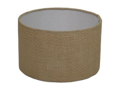 HSM Collection-Ronde Lampenkap-ø32x20-Creme-Jute