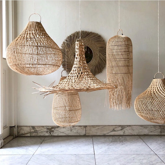 Bazar Bizar De Mykonos Hanglamp - Naturel - L