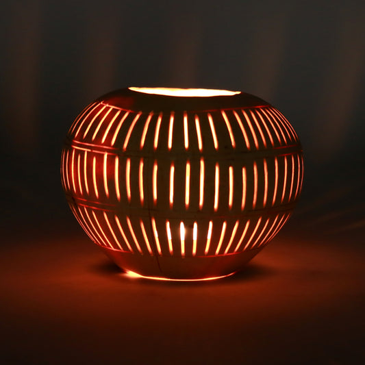 Bazar Bizar De Coconut Stripe Kaarshouder - Naturel